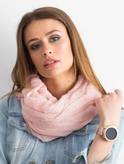 Dámska šatka AT CH ST 858.34P svetlo ružový