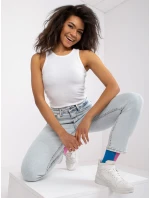 Džínsové nohavice MR SP 251 1.95 svetlo modrá Džínsové nohavice MR SP 251 1.95 svetlo modrá