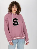 Mikina RV BL 8372.04P tmavo ružová