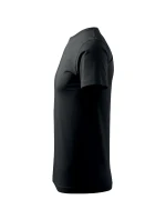 Základné tričko pánske čierne