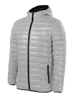 Everest bunda pánska strieborná šedá