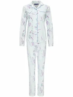 Dámske pyžamo 20232-178-6 zelenofialové - Pastunette