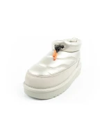 D.Franklin snehové topánky ženy zimné módne zateplené topánky strieborné ženy