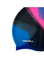 Crowell Multi Flame silikónová plavecká čiapka col.17 Crowell Multi Flame silikónová plavecká čiapka col.17