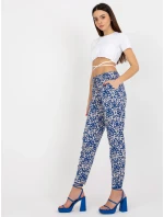 Dámske nohavice D73770M61869J tmavo modré - FPrice Dámske nohavice D73770M61869J tmavo modré - FPrice