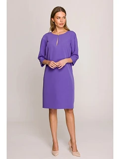 Dámske šaty S394 fialové – Stylove