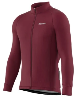 Biemme tričko s dlhým rukávom BELVEDERE bordová XXL