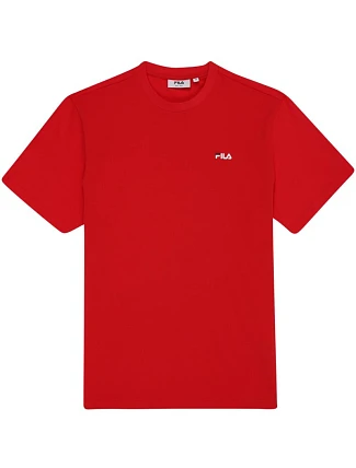 Pánske tričko Fila Laas Regular Tee červená FAM0874 30002