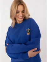 Blúzka CLM BL 1283.19X kobaltovo modrá