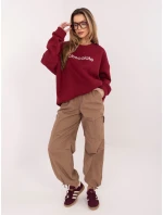 Mikina RV BL A1036.47 bordová