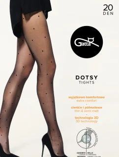 DOTSY - Dámske vzorované pančuchy 03-5