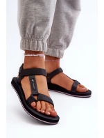 Damskie Sportowe Sandały 4FRSS24FSANF054-23S Ciemnoszare