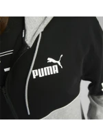 Pánska mikina s kapucňou 849842 04 Grey and black - Puma