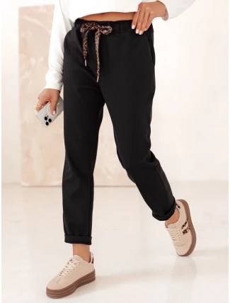 Dámske nohavice COMFYSTY black FashionStreet UY2296 Dámske nohavice COMFYSTY black FashionStreet UY2296