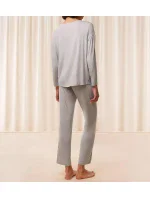 Dámske pyžamo Timeless Sensuality PK LSL - GRAY 7816 - TRIUMPH