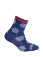 Chlapčenské vzorované ponožky Wola U24.P01;W24.P01 21-26 Chlapčenské vzorované ponožky Wola U24.P01;W24.P01 21-26