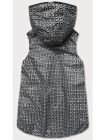 Rozšírená obojstranná dámska vesta vo farbe cappuccino (B8006-12) Rozšírená obojstranná dámska vesta vo farbe cappuccino (B8006-12)