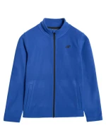 Chlapčenský fleece 4F M413 cobalt 4FJWAW25TFLEM413 36S