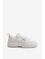 Sneakersy Damskie Big Star NN274357 Memory Foam System Białe
