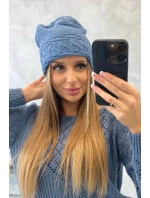 Dámska čiapka Aniela K338 denim