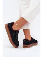 Semišové dámske tenisky Daniel Lopez SS2D4006 Black Semišové dámske tenisky Daniel Lopez SS2D4006 Black