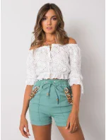 Šortky DHJ SN 13260.38P tyrkysová