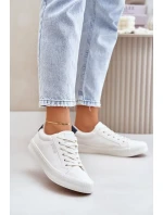 Zateplené dámske tenisky Big Star White