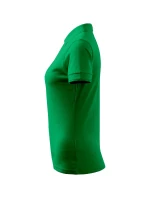 Polokošeľa Pique stredne zelená
