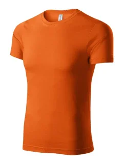 Tričko s farbou unisex oranžová
