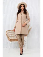 Dámsky kabát Emili Beige - Merce