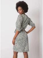 Dámske šaty LK SK 508079.47P Khaki zelená - Lakerta