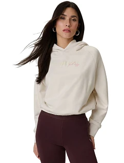 Dámska mikina 4F F2175 krémová 4FWSS26TSWSF2175 12S