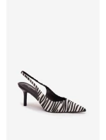 Lodičky na podpätku Zebra Phelia Lodičky na podpätku Zebra Phelia
