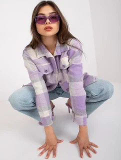 Košeľa EM KS 15178.40P svetlo fialová