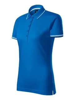 Dámske hladké polo tričko Perfection snorkel blue
