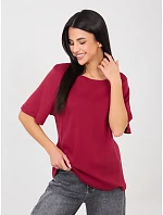 Dámske tričko RV TS A1090.30 burgundy - FPrice Dámske tričko RV TS A1090.30 burgundy - FPrice