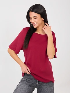 Dámske tričko RV TS A1090.30 burgundy - FPrice