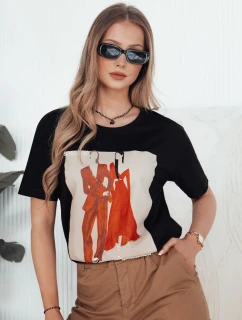 Dámske tričko COMDI black FashionStreet RY2583