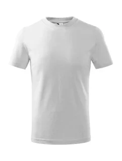 Malfini Classic Jr MLI-10000 biele tričko