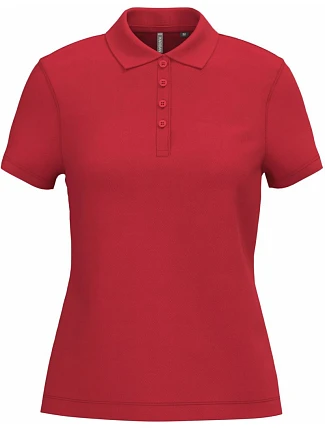 Kariban K 255 Dámske polo tričko z piké 20.K255 červené Kariban K 255 Dámske polo tričko z piké 20.K255 červené