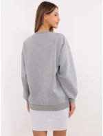 Mikina EM BL 617 16.01X melange sivá