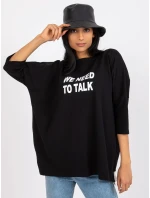 Blúzka RV BZ 7553.26 čierna Blúzka RV BZ 7553.26 čierna