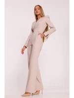 M883 Džínsový overal - béžový