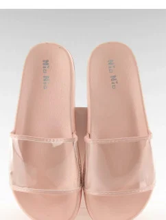 Dámske šlapky s transparentným pásikom TS168-6 - Inello