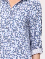 Dámske šaty Look 715 Pacifico modrá/biela - Made With Love Dámske šaty Look 715 Pacifico modrá/biela - Made With Love