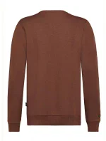 Pánska mikina H10600T21244C3 tmavo hnedá - Sublevel Pánska mikina H10600T21244C3 tmavo hnedá - Sublevel