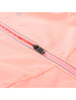 Detská softshellová bunda s membránou ALPINE PRO SPERTO neon salmon