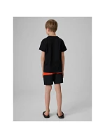 Chlapčenské plážové šortky boardshorts 4F 4FJWSS26UBDSM203-62S