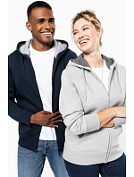 Kariban K 444 Mikina s kapucňou z hrubej bavlny 20.K444 oxford grey Kariban K 444 Mikina s kapucňou z hrubej bavlny 20.K444 oxford grey