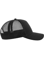 Atlantis Headwear Zion 5-panelová truckerová čiapka 33.0120 čierna/čierna Atlantis Headwear Zion 5-panelová truckerová čiapka 33.0120 čierna/čierna